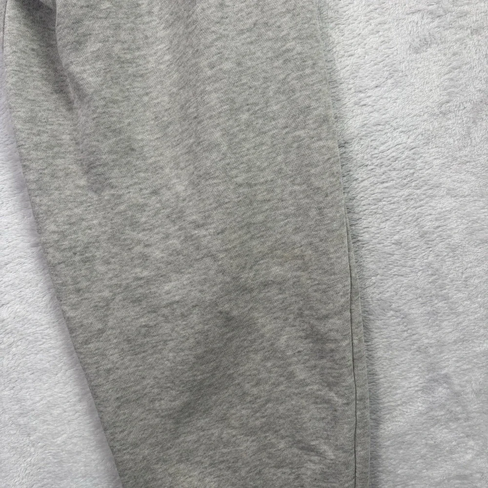 Nike Just Do It Grey Fleece Jogger Sweatpants Activewear Athletic Men's Large